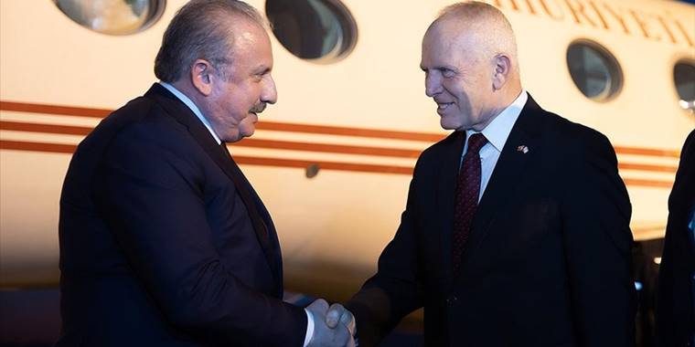 TBMM Başkanı Mustafa Şentop KKTC'de