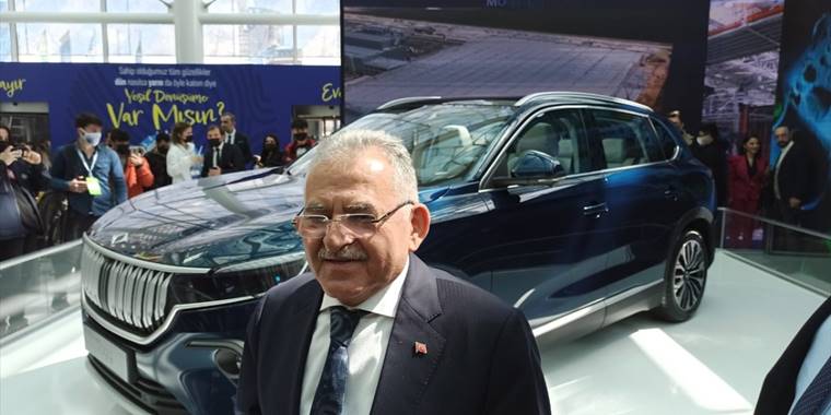 Kayseri'de 16 ilçe belediyesine TOGG tahsis edilmesi hedefleniyor