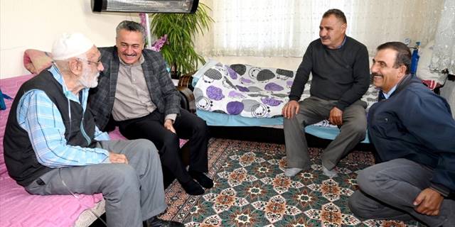 Başkan Tutal'dan Kore gazisine ziyaret