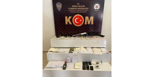 "Girdap" operasyonu kapsamında Konya ve Ankara'da 8 şüpheli yakalandı