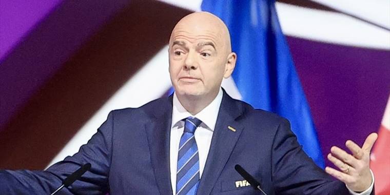FIFA Başkanı Infantino, Batı'yı ikiyüzlülükle suçladı