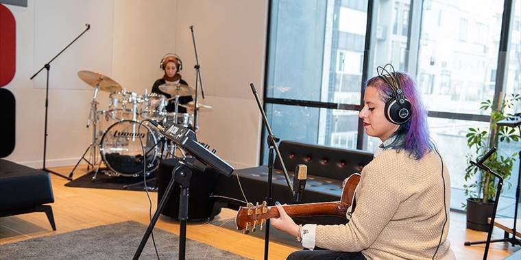 AKM Kayıt Stüdyosu, amatör ve profesyonel müzisyenlere kapılarını açtı