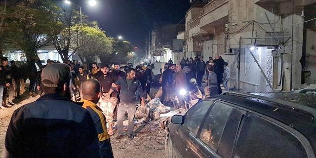 Tel Rıfat'ta yuvalanan PKK/YPG'lı teröristlerden Azez'e roket saldırısı: 3 ölü, 8 yaralı