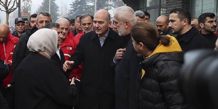 İçişleri Bakanı Soylu, Düzce Merkez'de incelemelerde bulundu
