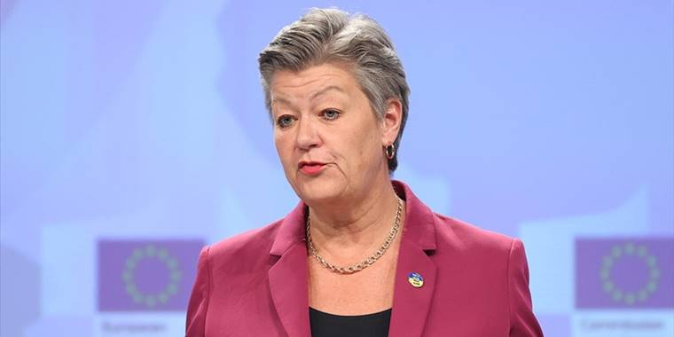 AB Komisyonu üyesi Johansson: Hayat kurtarmak ilk sorumluluğumuz