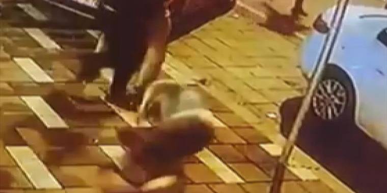 Bolu'da bir gencin deprem olurken üçüncü kattan atlama anı kameraya yansıdı