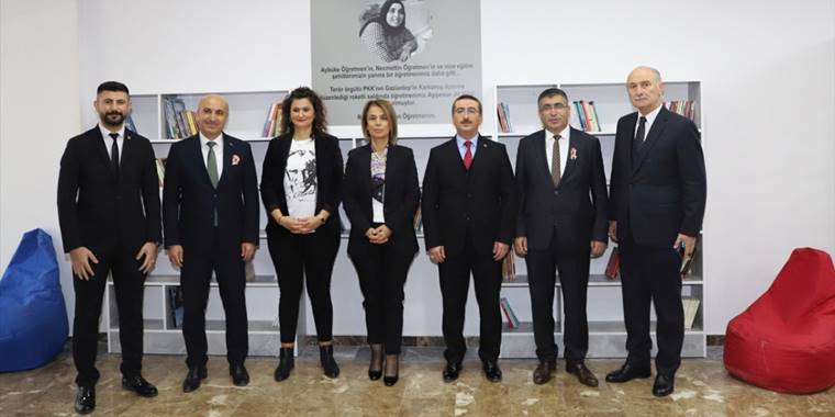 Şehit öğretmen Ayşenur Alkan'ın ismi Nevşehir'de kütüphanede yaşatılacak