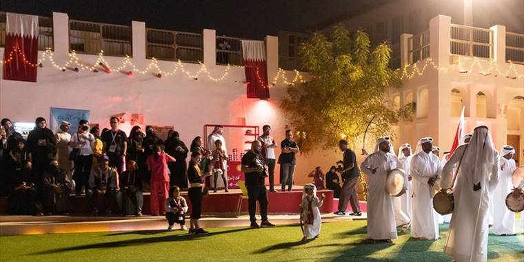 Doha'nın kalbi Muşeyrib, Dünya Kupası taraftarları için çeşitli faaliyetlere ev sahipliği yapıyor