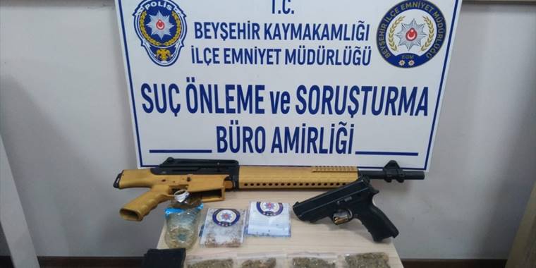 Konya'da uyuşturucu operasyonunda 1 kişi tutuklandı