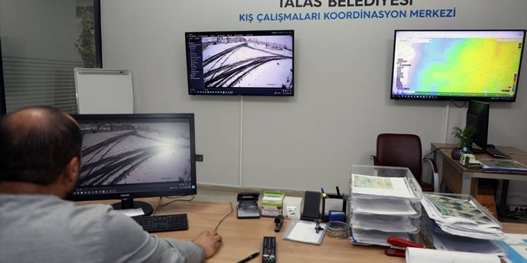 Talas Belediyesi kışa hazır