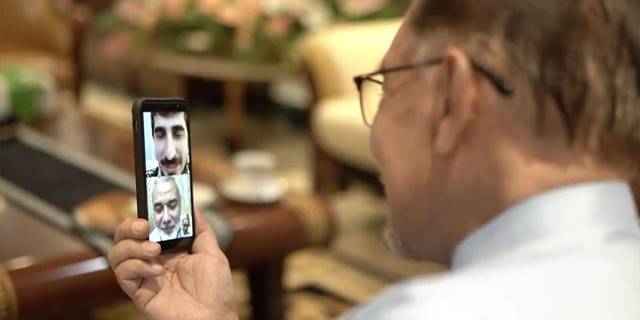 Filistinli liderler Heniyye ve Meşal'den Malezya Başbakanı Enver İbrahim'e tebrik telefonu