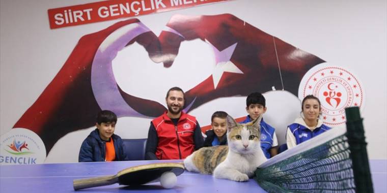 'Gönüllü Pati' Siirt Gençlik Merkezinin neşesi oldu