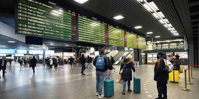 Belçika'da demir yolu çalışanları 3 günlük grevde