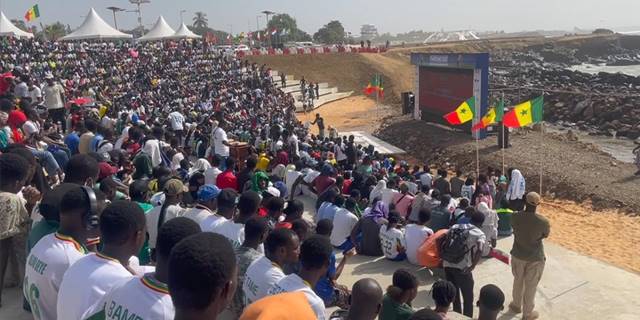 Senegal'de Dünya Kupası heyecanı yaşandı