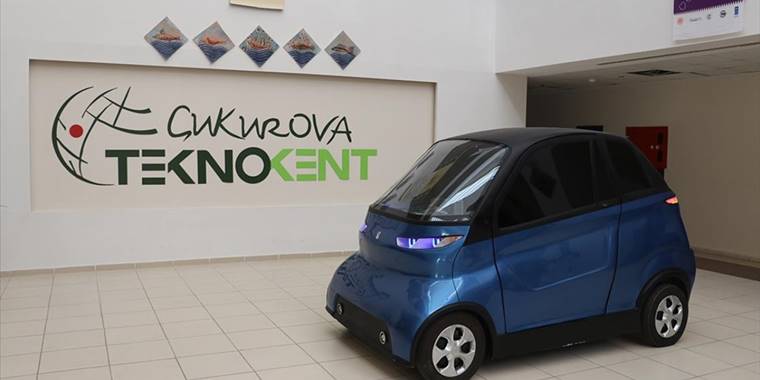 Çukurova Teknokent'te tasarlanan elektrikli araç 'Ceryan'da hedef seri üretim