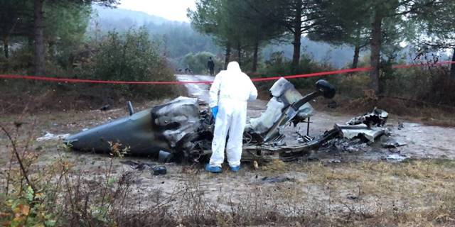 Bursa'da düşen uçağın pilotunun telefonla son konuştuğu arkadaşı olayı anlattı