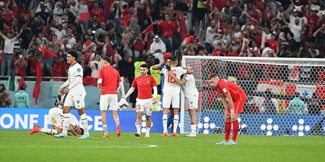 Fas, grubunun lideri olarak son 16 turuna çıktı