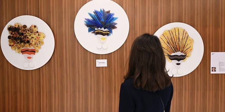 BM Uluslararası Cam Yılı'nda Türkevi'nde "Sanatsal Cam Sergisi" açıldı