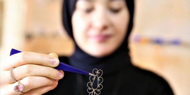 Mardin'in tescilli el sanatı telkari, hünerli ustaların elinde geleceğe taşınıyor