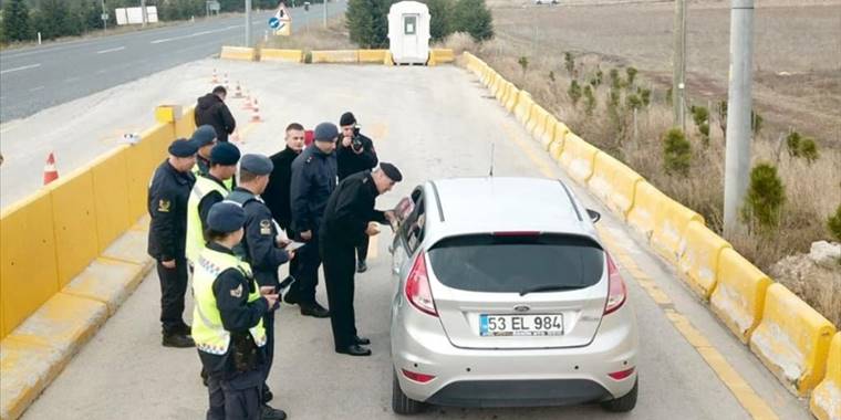 Eskişehir'de dron destekli trafik ve asayiş denetimi