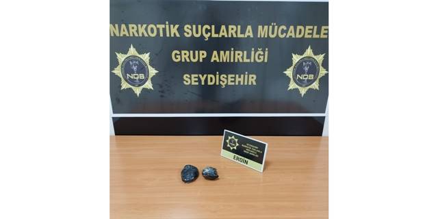 Seydişehir'de uyuşturucu ele geçirilen otobüsteki şüpheli gözaltına alındı