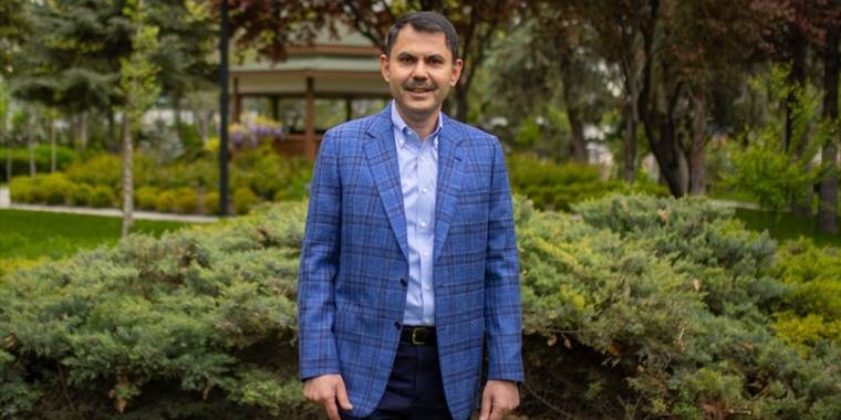 Bakan Kurum'dan 'iklim değişikliğiyle mücadele' paylaşımı