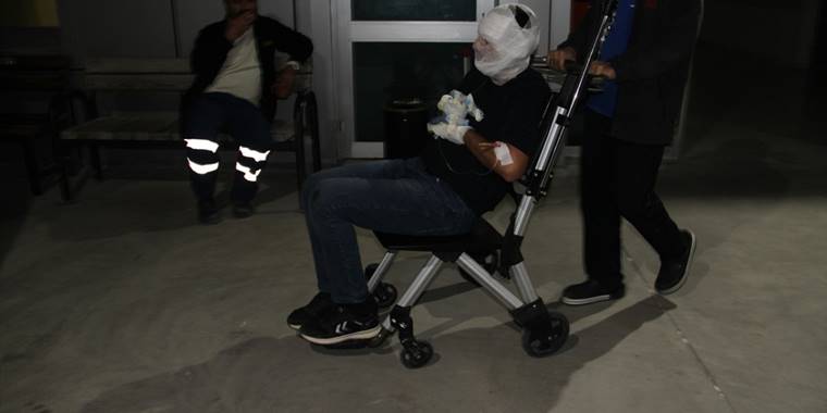 Konya'da LPG'li otomobilden sızan gaz patlamaya yol açtı, 5 kişi yaralandı