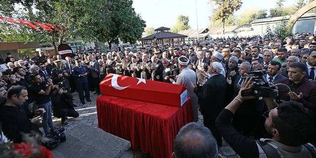 Şehit Piyade Komando Binbaşı Duman, Adana'da son yolculuğuna uğurlandı