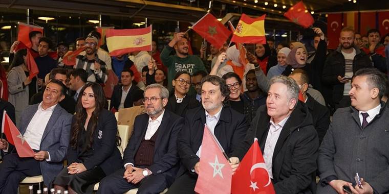 Ankara Üniversitesinde Dünya Kupası heyecanı yaşandı