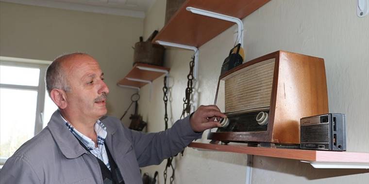 Trabzon'da eski tarım araç gereçleri ve eşyalar Köy Yaşam Merkezi'nde sergileniyor