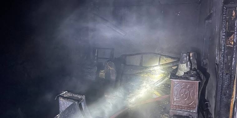 Konya'da müstakil evde çıkan yangın söndürüldü