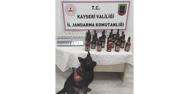 Kayseri'de kaçakçılık iddiasıyla bir şüpheli yakalandı