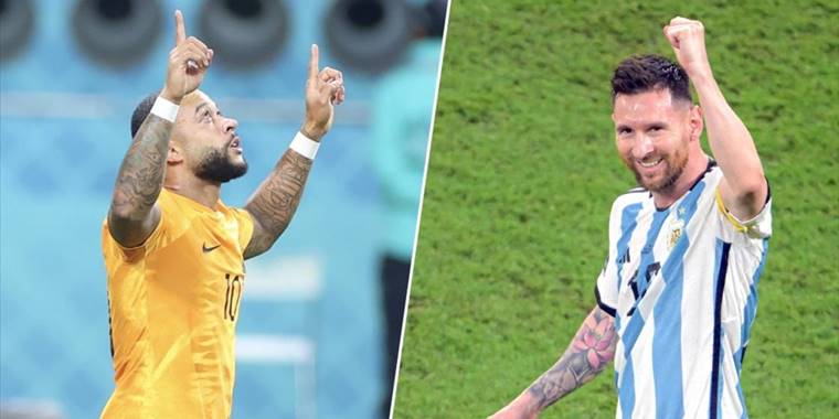 Dünya Kupası'nda Hollanda ve Arjantin yarı final için karşı karşıya