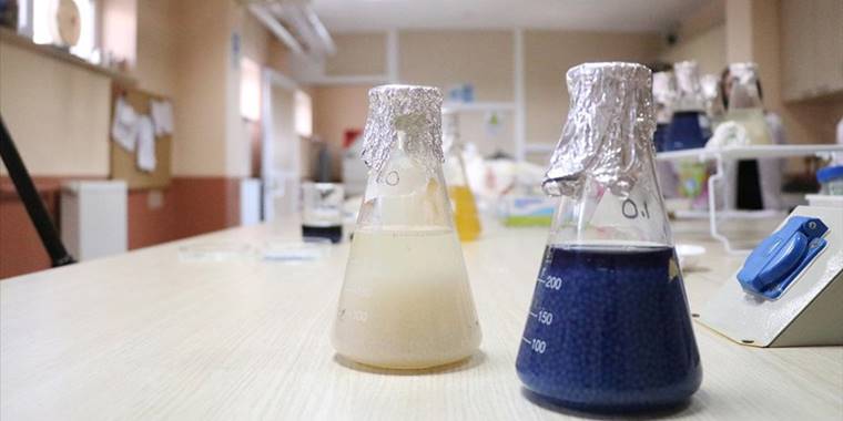 Faydalı bakteri barındıran "boncuklar" ile atık sular arıtılacak