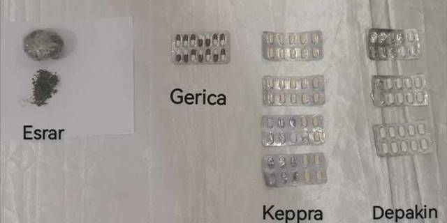 Kırıkkale'de otomobilin yakıt deposu kapağında uyuşturucu bulundu