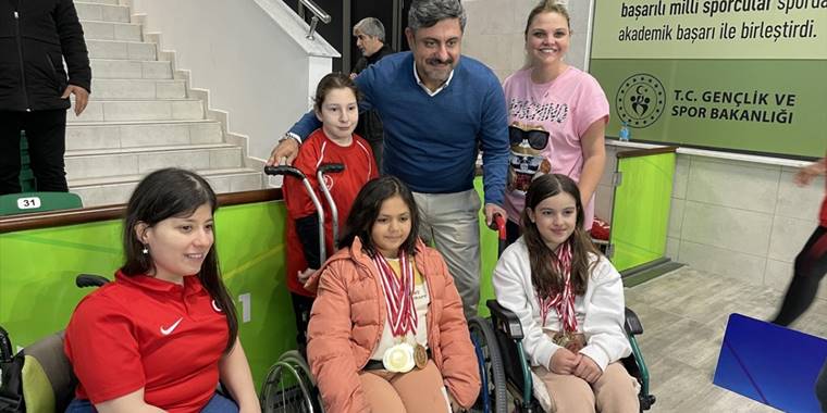 Bedensel engelli sporcularda hedef daha fazla şampiyon çıkarmak