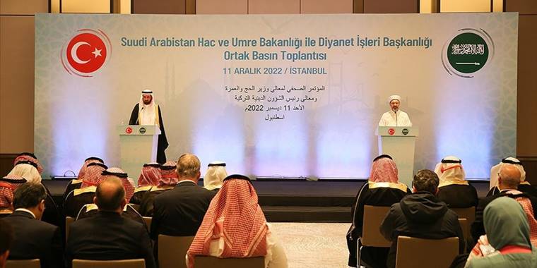 Diyanet İşleri Başkanı Erbaş: 2023 hac organizasyonu Cidde'de netleşecek