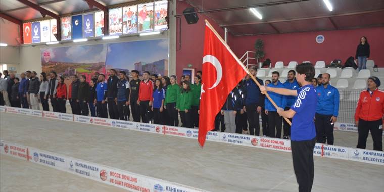 Türkiye 1. Bocce Ligi 1. etabı Kahramankazan'da yapıldı