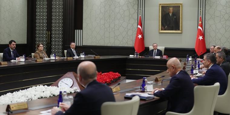 Cumhurbaşkanlığı Kabinesi toplandı