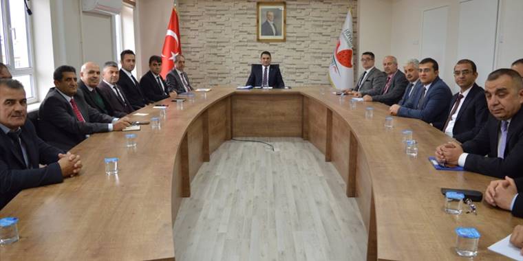 Hüyük Kaymakamı okul müdürleri ile istişarede bulundu