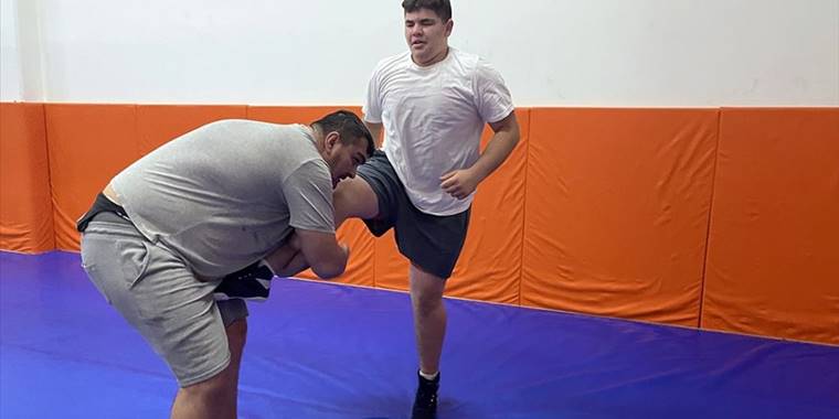 Kırkpınar'da kürsüyü hedefleyen Edirneli pehlivanlar, antrenmanlara erken başladı