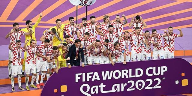 Hırvatistan dünya üçüncüsü oldu