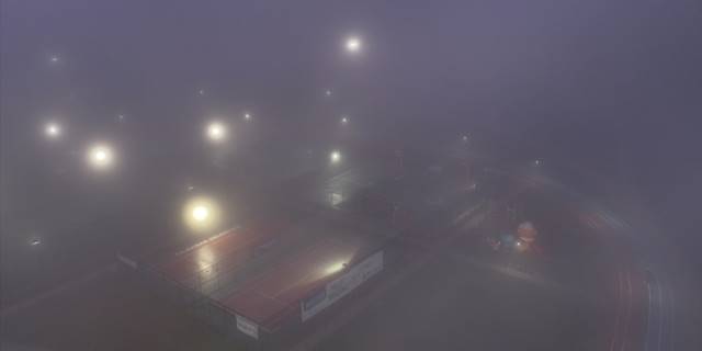 Başkentte yoğun sis etkili oldu