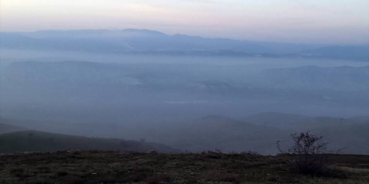 Beypazarı’nda yoğun sis etkili oldu