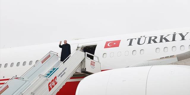 Cumhurbaşkanı Erdoğan, Katar'ın başkenti Doha'ya gitti