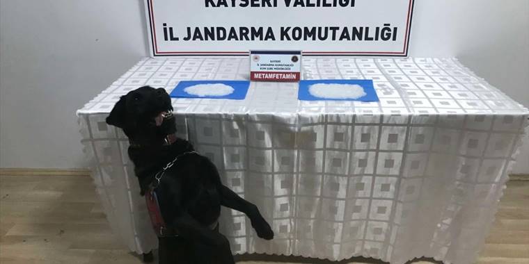Kayseri'de uyuşturucu operasyonunda bir zanlı yakalandı