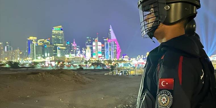 Türk polisi Dünya Kupası'ndaki 64 müsabakanın tamamında görev aldı