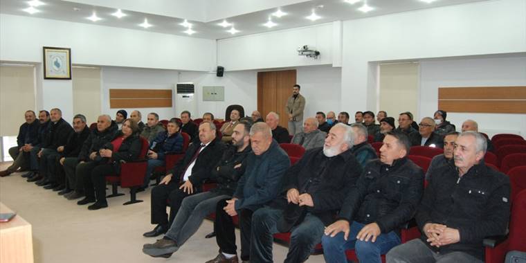 Kaymakam Engin muhtarlarla istişare toplantısı düzenledi