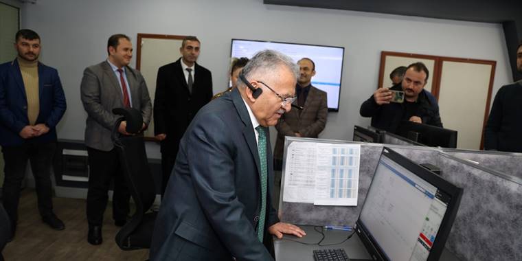 Büyükkılıç'tan KASKİ'ye ziyaret