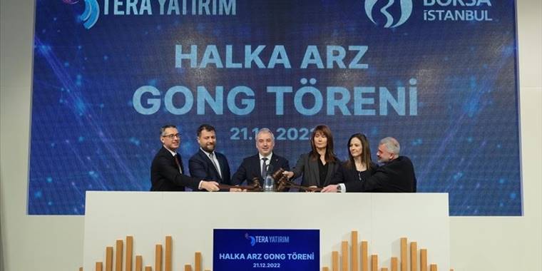 Borsa İstanbul'da gong, Tera Yatırım için çaldı